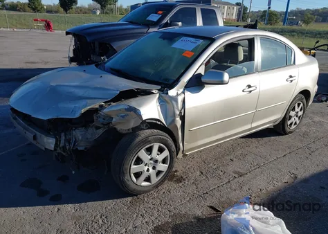 2007 Mazda Mazda3 I Sport from USA, damaged, VIN JM1BK12F771656243